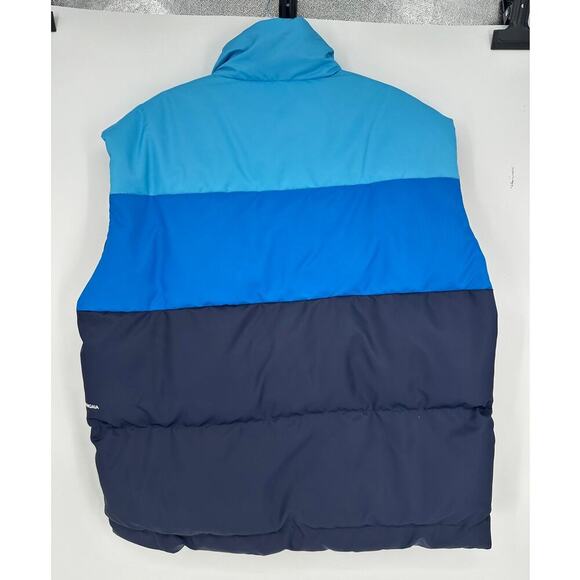 PANGAIA Womens FLWRDWN™ Gilet - Navy Blue - Picture 4 of 5